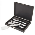 Stainless Steel 4 Piece Boxed Cheese Set